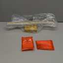 Brushed Gold Vanity Light 16 Inch Modern Bathroom Light Fixtures 14W Wall Vanity Lamp Over Mirror, Dimmable 5CCT LED Wall Sconce for Bedroom Cabinets UL Certificated