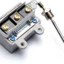 3/8" Mpt Stuff Box 1177 high limit thermostat fryer switch compatible with robertshaw thermostat 301030005 compatible with IMPERIAL 1177, replacement for Royal Range 3112 deep Fryer, Hi Limit 450F