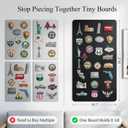 Magnetic Board for Wall 39.4" x 19.7" : Extra Large Black Display Board for Travel & Souvenir Magnet Collections | Heavy Duty Metal Panel for Collectors with Screw Mount Hardware