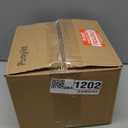 Puoyik 2 Piece Set of Flower Pots 8/6 inches, Ceramic Flower Pots with Drainage Holes, Indoor and Outdoor Plant Flower Planter (7.8/5.9 White)