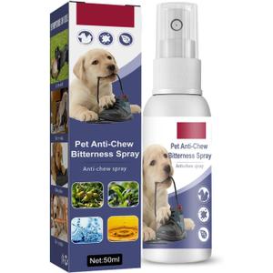 Cat Spray Deterrent for Stop Chewing, NO Chew Spray for Dogs Protect The Safety of Furniture and Your Belongings, Anti Bite Training Aid