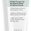 ZENMED Ziro - 2 oz Natural Herbal Cream with Organic Ingredients of Hemorrhoids Formula