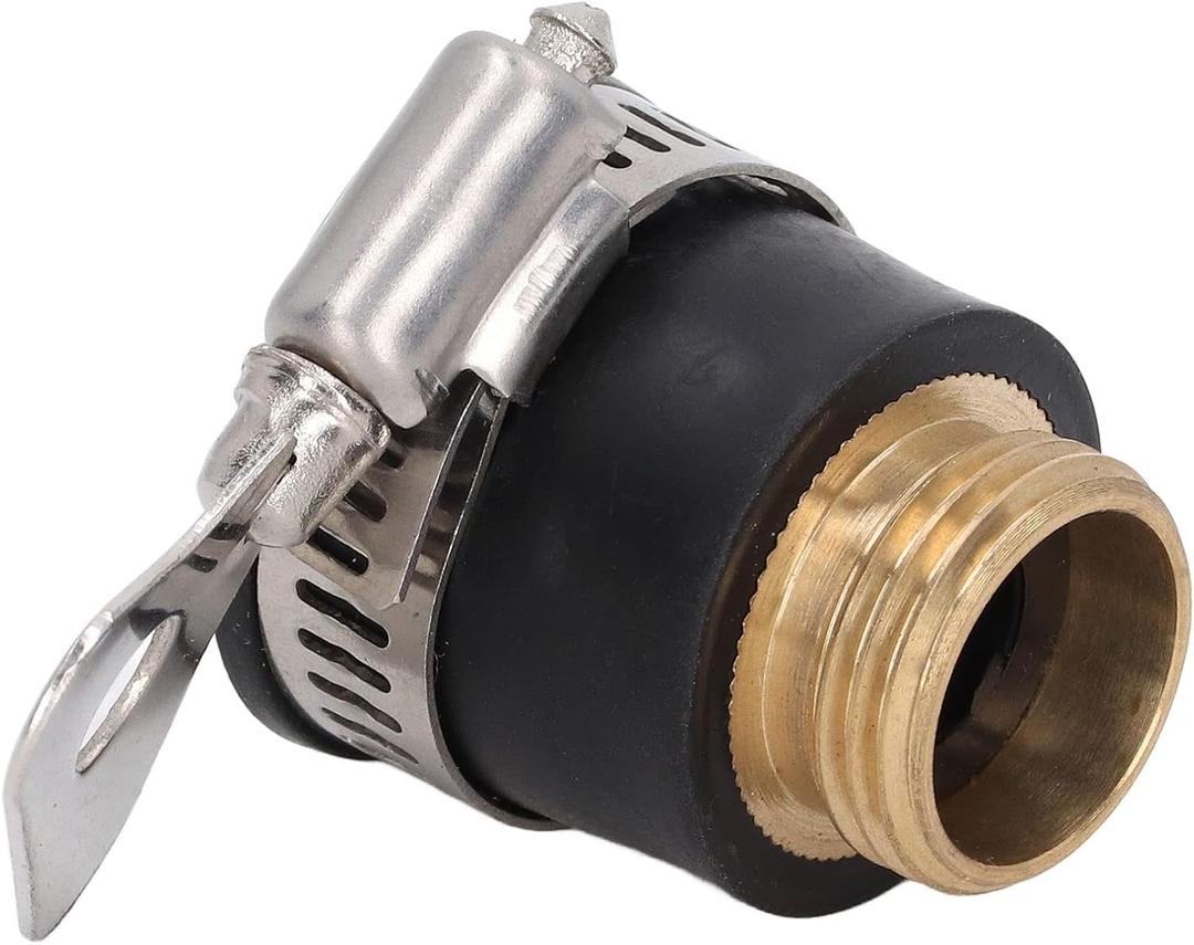Oumefar Universal Faucet Adapter, Hose Connector Without Leakage 1/2in for Washing Machine for Plumber