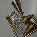 Delta Lahara (1-Pack) Hand Towel Holder Champagne Bronze Towel Racks for Bathroom Wall Round Towel Ring Holder for Bath Towel Hanger for Kitchen, Bathroom Accessories 73846-CZ