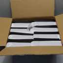 8Pack 4"x4" Aluminum Deck Post Base Cover, Split Post Cover Skirts for Deck RailingsStairsPorches Black