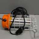 LED Temporary Work Light 100W 15000Lm 5000K Daylight White High Bay led Construction Light with Hook Portable Linkable Durable LED Job Site Lighting for Damp Location Indoor Outdoor Area Lighting