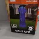 Joiedomi 12 FT Tall Halloween UFO Alien Inflatable Outdoor Decoration, Halloween Blow Ups UFO for Yard Decor with LEDs for Lawn Garden Outside Decoration