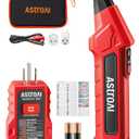 AstroAI Circuit Breaker Finder with GFCI Outlet Tester, Electrical Tester Tool for Home/Workshop Circuit Tracing, Quickly Locates Breakers with Indicators