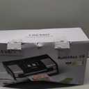 FRESKO Vacuum Sealer Machine with Automatic Bag Detection, 0.2-inch Widened Heating Strip, Compact Food Sealer, Easy to Use, Starter Kit, Silver Black