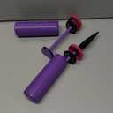 Balloon Pump Hand Held, Inflator Air Pump for Balloons - 2Way Dual Action, 2Pack: Friends can Help - Easy to Use