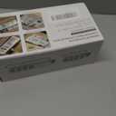 YOOUSOO Expandable Drawer Organizer, 2 PCS Adjustable Drawer Organizer Trays, Drawer Dividers Organizers and Storage For Office Supplies, Pens, Makeup, Utensils, Tools, Flatware and Junks, White