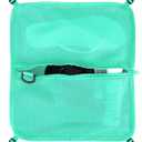 Paddle Board Deck Bag, Sup Accessories Mesh Storage Deck Bag (greenish blue)