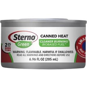 Sterno Canned Heat Ethanol Gel Chafing Fuel