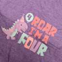 Kids T-shirt Purple Size 3