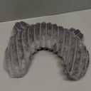 Jiupety Dog Calming Pillow, Soft and Neck-Friendly, Washable Pet Neck Pillows for Small Medium Large Dogs and Cats, 14" x 9", Gray