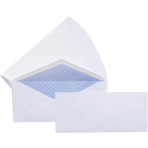 Amazon Basics #10 Security Tinted Business Gummed Envelopes, Moisture Sealed, 4-1/8 x 9-1/2 Inch, Pack of 500, One Size, White