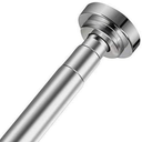 Tension Shower Rods – Jianxin 42-67 Inches Never Rust + Non-Fall Down, 304 Stainless Steel，Super-Large Non-Slip Plate Spring Shower Curtain Rods Use Bathroom Kitchen Home Never Collapse No Drill