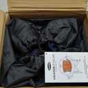 Heated Oversized Camping Chair, Heavy Duty Padded, Thick Headrest, Blue, Single