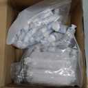 48 Sets 192 Pcs Blue Flower Baby Bridal Shower Hand Cream and Lip Balm Baby Shower Gifts for Guests Bridal Wedding Party Favor Bulk with Thank You Card Organza Bags Travel Size for Wedding