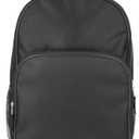 Wonder Nation Kids Unisex 17" Backpack, Solid Black