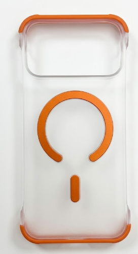 for iPhone 17 Pro Max Case with Tempered Glass & Lens Protectors, Compatible with MagSafe, Military-Grade 4-Corner Airbag Protection, Strong N52 Magnets, Anti-Yellowing Clear Case