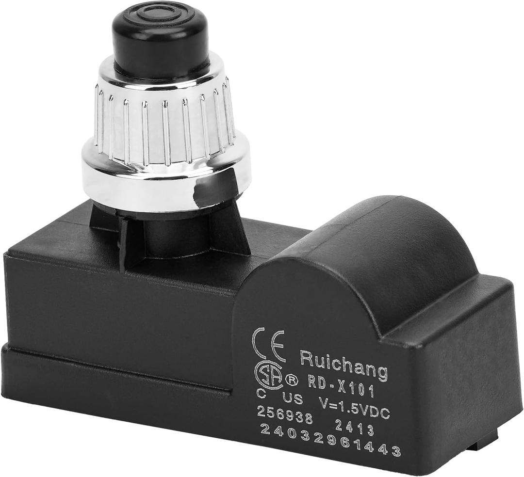 onlyfire 14421 Spark Generator 1 Male Outlet AAA Battery Push Button Ignitor Igniter Replacement for Broil King, Broil-Mate, Sterling, Silver Chef, Amana, Uniflame, Surefire, BBQ Pro and Others