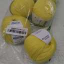 Estako Happy Wool (6 Skeins Pack) 40% Merino Wool 20% Cashmere Type Polyamide 40% Acyrlic Fingering Weight Soft Knitting and Crochet Yarn (6 x 1.76 oz) (6 x 191 yds) (8033 - Lemon)