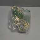 Tinsow 5 Pcs Artificial Berry Stems for Flower Arrangement Christmas White Holly Berry with Eucalyptus Branches for Wedding Bouquet Holiday Home Decor and Crafts (White, 5)