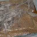 MAONAME Wood Display Risers Decorative tray, Farmhouse Pedestal Stand for Display Home Decor, Vintage Brown Beaded Wooden Tray for Kitchen Counter, Short and Tall Footed