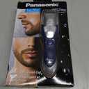 Panasonic Cordless Men's Beard Trimmer With Precision Dial, Adjustable 19 Length Setting, Rechargeable Battery, Washable - ER-GB40-S (Blue)