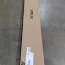 RITOLLO Wood Slat Panels for Wall 2-Piece 94.5"x11" Acoustic Panels for Interior Wall Decor 3D Fluted Sound Absorbing Panel - Natural Walnut