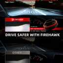 Firehawk H4/9003/HB2 LED Bulbs 70000LM 6000K Cool White, 5-Min Plug-N-Play Fog Light, Pack of 2