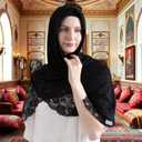 Viscose & Cotton Hijab Scarf Set for Muslim Women  Undercap & Safety Hijab Pin  Soft, Stylish & Comfortable (Pink)