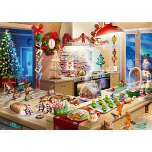 Ravensburger Merry Mischief 1000 Piece Holiday Jigsaw Puzzle for Adults - 12000718 - Handcrafted Tooling, Made in Germany, Every Piece Fits Together Perfectly