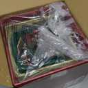 Christmas Joy Lighted Gift Boxes Decorations Set of 3, 2.8Ft Stackable Christmas Nesting Boxes Battery Operated for Home and Party Decoration