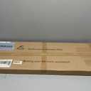 COPREE Bamboo Garment Coat Clothes Hanging Heavy Duty Rack with top Shelf and Shoe Clothing Storage Organizer Shelves