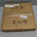 UOFUS Metal Semi Flush Mount Ceiling Light Fixture 4 Candle Holder Matte Chandelier Farmhouse Ceiling Lamp for Dining Room Bedroom Kitchen Hallway EntrywayBlack