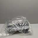 Over The Door Shoe Organizer - 8-Shelves Hanging Shoe Rack with Exlarge Deep Pockets | Behind Door Space Saving for Apartments, Dorms, RV Closets | Anti-Slip Oxford Fabric (14-Pocket, Gray) (Grey)