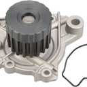 01095 Professional Water Pump for Honda 'D16Y/D16Z' L4 SOHC Engine, 1996-2000 Civic 1.6L, 1996-1997 Civic del Sol 1.6L, 1997-2000 EL 1.6L. SOHC ONLY. Exclude 'D16A' DOCH Modles