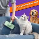 Rundik Pet Hair Remover Reusable Lint Remover for Dog and Cat Hair Electrostatic Lint Brush Magic Pet Hair Removal Tool for Clothes, Couch, Carpet, Car, Rugs, Bedding, Fabric Furniture