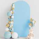Arch Covers,Arch Backdrop Stand Fitted Cover for Wedding Birthday Party Ceremony Banquet Decoration(6.6FT,Sky Blue,Cover Only)