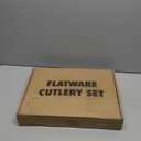 49-Piece Silverware Set with Organizer, Heavy Duty Stainless Steel Flatware Set for 8, Cutlery Utensil Sets with Steak Knives, Rust-proof, Mirror Polished, Dishwasher Safe, Heavy Duty