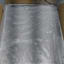 BOLUO Gold Nightstand with Charging Station, LED Night Stand with 2 Fabric Drawers, Bedside Table with USB Ports and Outlets, Nightstand for Bedroom Modern