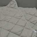 Magik & Kover Dog Crate Pad 2 Pack (30" x 19"), Soft Dog Crate Mat with Anti-Slip Bottom, Machine Washable Kennel Pad, Fits 30 Inch, Grey