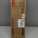 Fun Memories Floating Shelves Bathroom for Wall Mounted Shelves, 20 Inch Wood Shelf Set of 2, Home Storage & Display Decor, Rustic Brown (19.7")