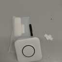 Door Chime, Satisure Wireless Door Open Contact Sensor Alarm Chime with 600 FT Range 58 Chimes 5 Volume Levels LED Indicators, Door Ringer Alert for Business/Store/Home/Office When Entering (White)