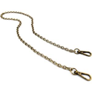 40 Inch Metal O Links Bronze Purse Chain Purse Strap Shoulder Crossbody Link Chain Replacement for Shoulder Bag Crossbody Bag