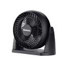 HOLMES 8" Air Circulator Fan, 3 Speeds, 90° Adjustable Head Tilt, Wall Mountable, Ideal for Home, Bedroom, Kitchen or Office, Black