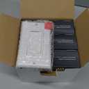 BESTTEN 6 Pack Dimmer Light Switch, LED Dimmer Switch, Single-Pole or 3-Way, for Dimmable LED, Halogen and Incandescent Bulbs, 120V, Wall Plate Included, UL Listed, White