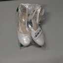 DREAM PAIRS Girls Dress Shoes Closed Toe High Heels Ankle Strap Toddler Little Big Kid Wedding Flower Party Pump (White), 13